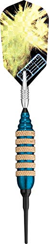 Viper Spinning Bee Soft Tip Darts With Casemaster Storage/Travel Case, Blue, 16 Grams