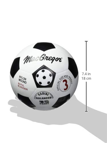 Macgregor Rubber Soccer Ball (Size 3)