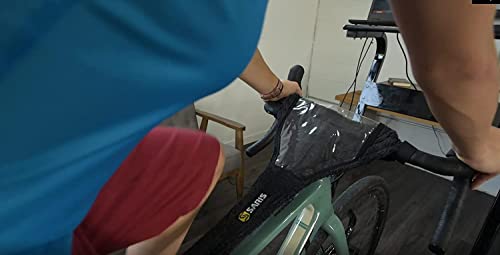 Saris Bike Guard Sweat Protector With Phone Holder For Indoor Bike Trainers