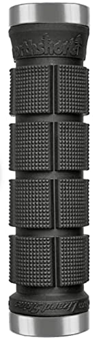 Lizard Skins Lock-On N-Shore Grips, Black/Grey Clamp