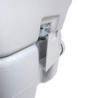 Hongk- 5 Gallon 20L Portable Toilet Flush Travel Camping Commode Potty Outdoor/Indoor
