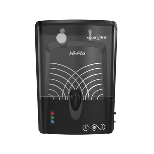 Aquaultra Black Water Purifier | Ro+Uv Filtration | Copper Alkaline Purification | 9L Storage | Best Suitable For Home And Offic
