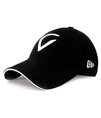 Puthak V Embroidered Cotton Baseball Caps