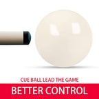 Ydds Billiard Balls Set 2-1/4'' Regulation Size Pool Table Balls For Replacement (16 Resin Balls)