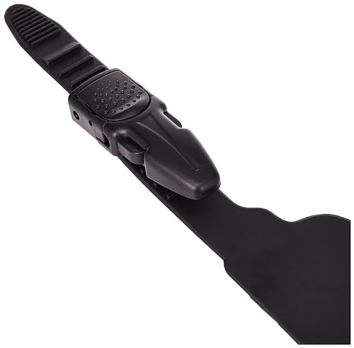 Scuba Choice Diving Universal Fin Strap With Quick Release Buckles - Pair, Black