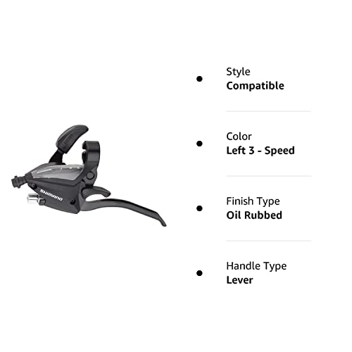 Shimano St-Ef500 3-Speed Left Brake/Shift Lever