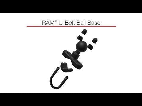 Ram Mounts Level Cup 16Oz Drink Holder With Handlebar U-Bolt Base Ram-B-132Ru With Medium Arm For Motorcycle, Atv/Utv, Bike