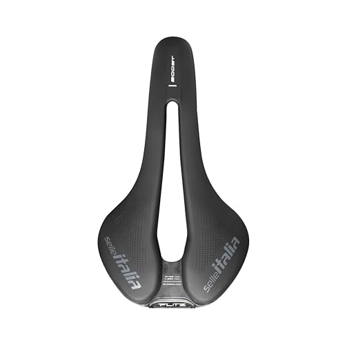 Selle Italia, Flite Boost Superflow Tm, L, Road, Mtb, And Gravel Bike Saddle - For Men And Women, 248 X 145Mm, 242G