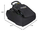 Bag Boy Carry Bag Quad Black, 9.84'' L X 11.42'' W X 24.41'' H