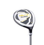 Tour Edge Hl-J Junior Complete Golf Set With Bag (Right Hand, Graphite, 1 Putter, 1 Iron, 1 Wood 3-6 Yrs) Yellow