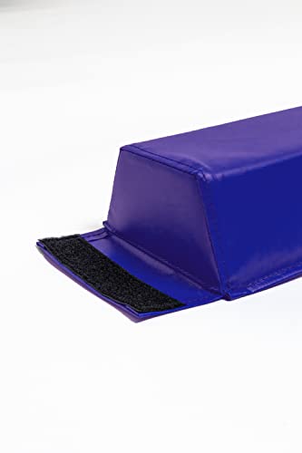 We Sell Mats - 6 Foot Pro Balance Beam - Vinyl Surface Folding Beam - Durable Gymnastics Beam - Purple