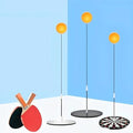 GoyalS Rebound Table Tennis Trainer Set, Self Training With Elastic Soft Shaft Ping Pong Ball, Portable Wiff Waff Table Tennis