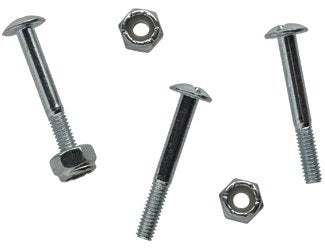 Action Foosball Screws/Nuts Silver