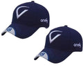 Combo Pack Of 2 Baseball Caps For Men And Women Stylish Cotton Caps Men And Women (Combo Blue)