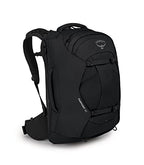 Osprey Farpoint 40L Mens Travel Backpack, Black, One Size