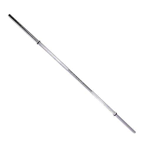Cap Barbell 60'' Solid Standard Bar, 1-Inch Diameter, Chrome