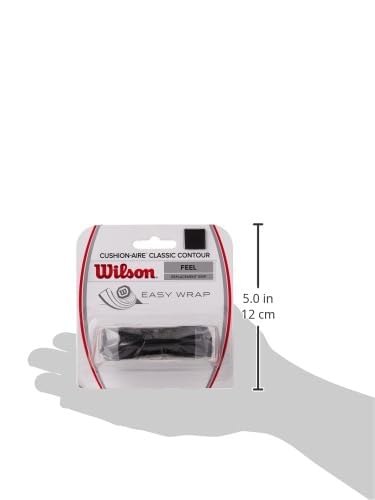 Wilson Sporting Goods Classic Contour Replacement Tennis Racquet Grip, Black, One Size (Wrz4203Bk)
