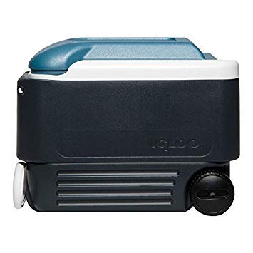Igloo Quart Maxcold Cooler, Blue/Navy, 40 Qt