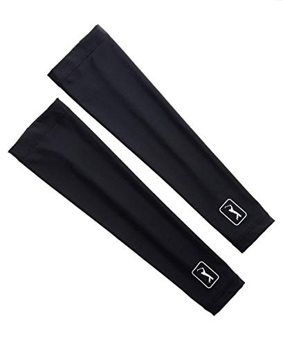 Pga Tour Standard Solar Block Golf Sleeves, 2 Count, Caviar, Large/X Large