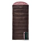 Teton Sports Celsius Regular Sleeping Bag; Great For Family Camping, Brown Poly Liner, Right Zip , 80 X 33-Inch