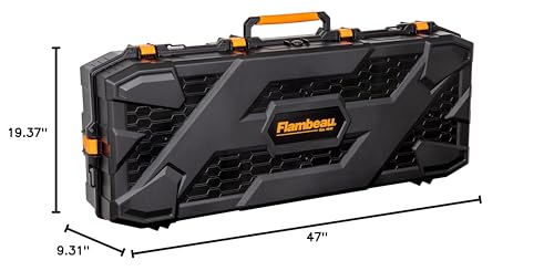 Flambeau Outdoors Formula Bow Case 30060X - Features A.B.S. Foamless Bow Security System, Free-Floats Critical Precision Compone