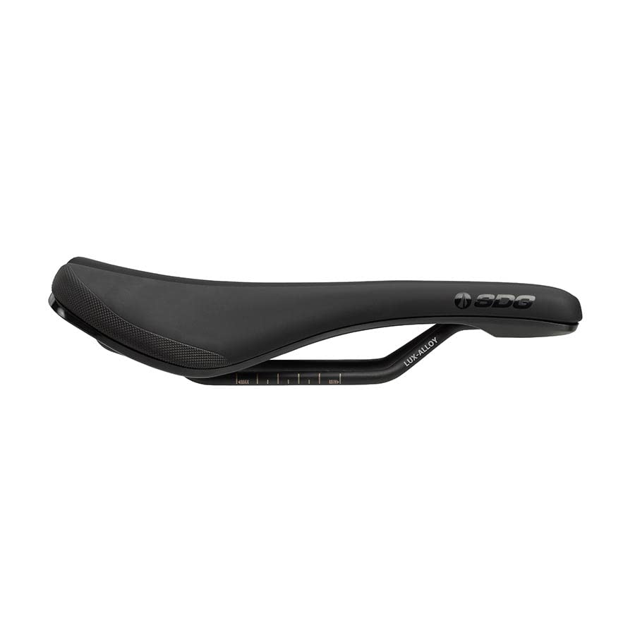 Sdg Components, Bel-Air V3 Lux-Alloy, Saddle, 260 X 140Mm, Unisex, 236G, Black/Black
