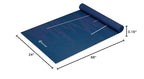 Gaiam 4Mm Yoga Mat, Non Slip Exercise & Fitness Mat For All Types Of Yoga, Pilates & Floor Exercises - Moonlit Tide