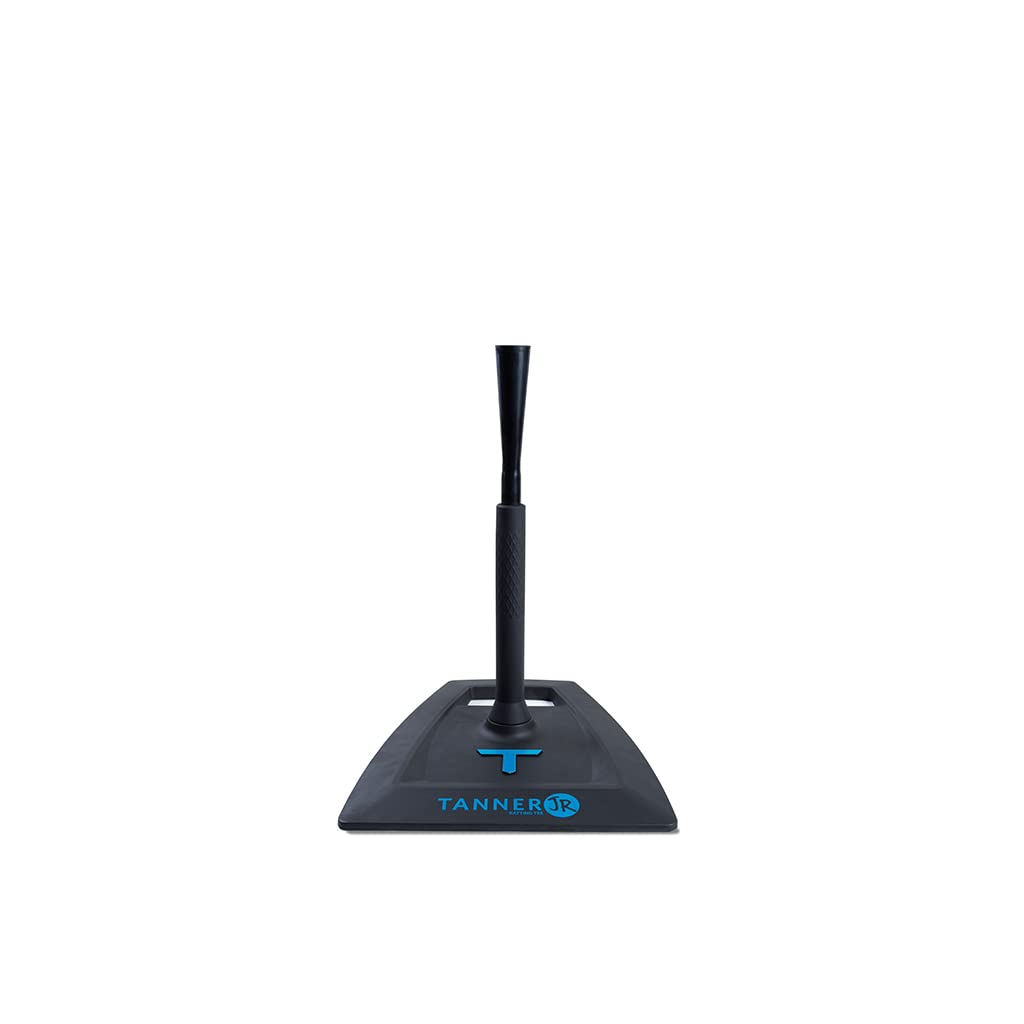 Tanner Jr. Batting Tee for Kids and Toddlers. Durable Youth T Ball Tee T Ball Stand with Easy Height Adjustments and Flexible Ru