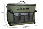 Yakhacker Kayak Cooler Bag, Waterproof Seat Back Cooler With Lawn-Chair Style Seats, Kayak Accessories Portable Ice Chest Cooler