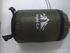 Night Cat Camping Sleeping Bag For Adults 3 Seasons Portable Lightweight Backpacking Hiking Traveling Indoor Outdoor Temperature