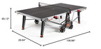 Cornilleau 600X Outdoor Table Tennis Table (Black)