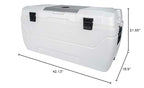 Marine Chest Cooler,165.0 Qt. Cap.