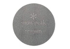 Snow Peak Titanium Trek Bowl - Ultralight & Sturdy Titanium Bowl - Durable & Compact Cookware For Camping, Hiking, Or Backpackin