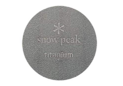 Snow Peak Titanium Trek Bowl - Ultralight & Sturdy Titanium Bowl - Durable & Compact Cookware For Camping, Hiking, Or Backpackin