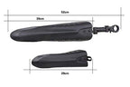 Bluesunshine Adjustable Road Mountain Bike Bicycle Cycling Tire Frontrear Mud Guards Mudguard Fenders Set (Black)