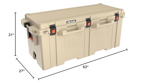 Pelican Elite 250 Quart Cooler (Tan)