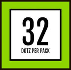 Golfdotz | Yin Yang Design | Golf Ball Markers | Golf Accessories | Golf Ball Customizers | 32 Count