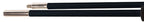 Panther Marine Kpp802B King Pin Anchor Pole - 2 Piece, 8' - Black