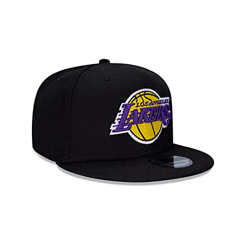 Nba Los Angeles Lakers Men'S 9Fifty Team Color Basic Snapback Cap, One Size, Black