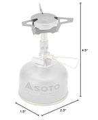 Soto Triflex 3-Prong Pot Support For Windmaster Stove - Stainless Steel, Lightweight, User-Friendly, And Stable Support Accessor