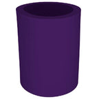 Blank Thick Foam Old School Can Cooler (2 Pack, Purple)