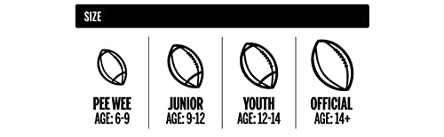 Wilson Gst Leather Game Football - Brown, Youth Size