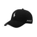 Bynomo Acrylic Baseball Sport Cap MenS Baseball Head Hat Stylish Sport Cap With Adjustable Strap Pack Of One (Black)