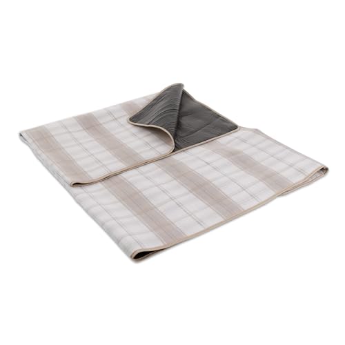 Picnic Time Oniva Outdoor Picnic Blanket Tote, 59X51 Foldable Beach & Camping Blanket With Soft Fleece, Water-Resistant Bottom,