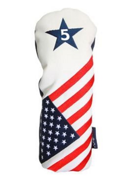 Usa #5 Metal Fairway Wood Headcover Patriot Golf Limited Edition Patriotic Head Cover