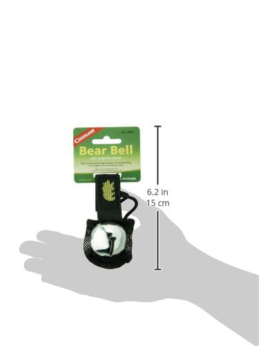 Coghlans Bear Bell With Magnetic Silencer, Black