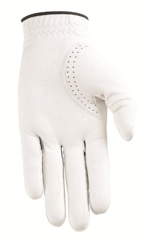 Hj Glove Mens Snow White Function Golf Glove, Small, Left Hand