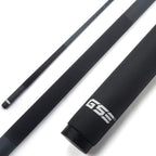 Gse 58'' 2-Piece Fiberglass Graphite Composite Billiard Pool Cue Stick (Matte Black, 21Oz)