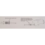 Scuba Choice Scuba Diving 14'' Bc Flush Wash Hose