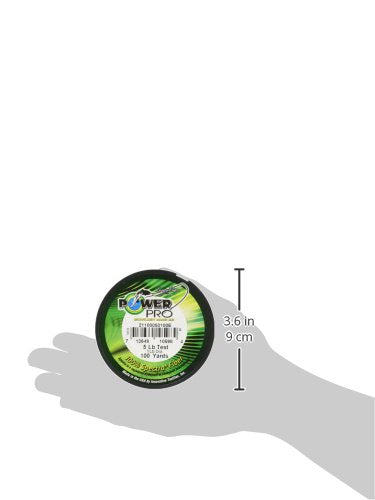 Powerpro 5-100-G Spectra, Moss Green, One Size